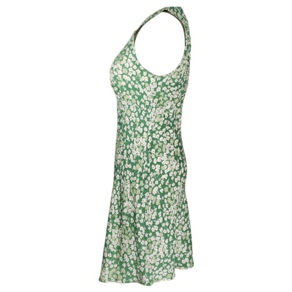 Reformation Calix Mento Mini Dress Bias Cut Ditsy Floral Cottagecore Spring S - Picture 5 of 14